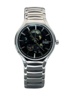 RADO TRUE ROUND AUTOMATIC OPEN HEART – SILVER BLACK