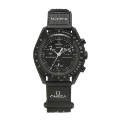 SWATCH X OMEGA BIOCERAMIC MOONSWATCH MISSION TO MOONPHASE SNOOPY BLACK