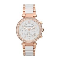 MICHAEL KORS – PARKER WATCH (WHITE / ROSEGOLD)