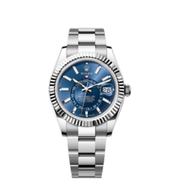 ROLEX SKY-DWELLER (BLUE SILVER)